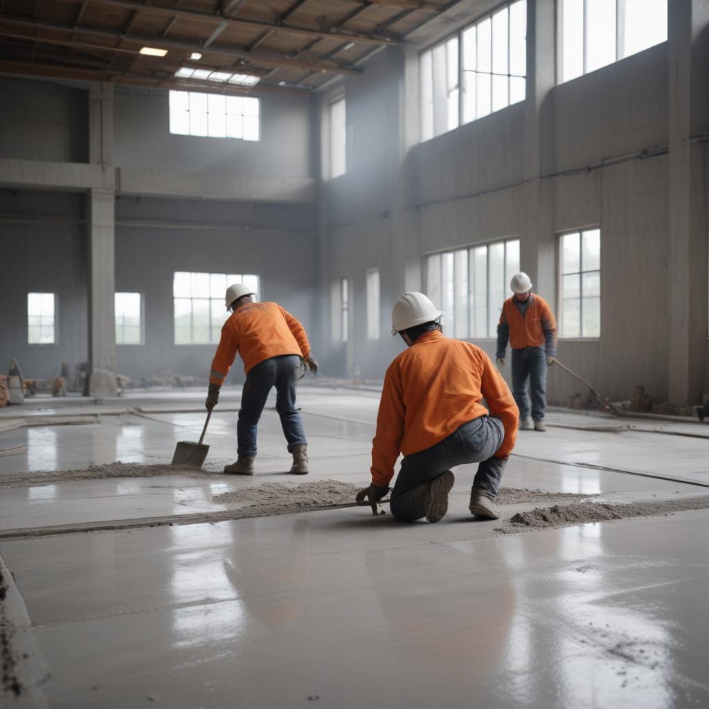 Стяжка пола полусухая: технология и требования к основанию