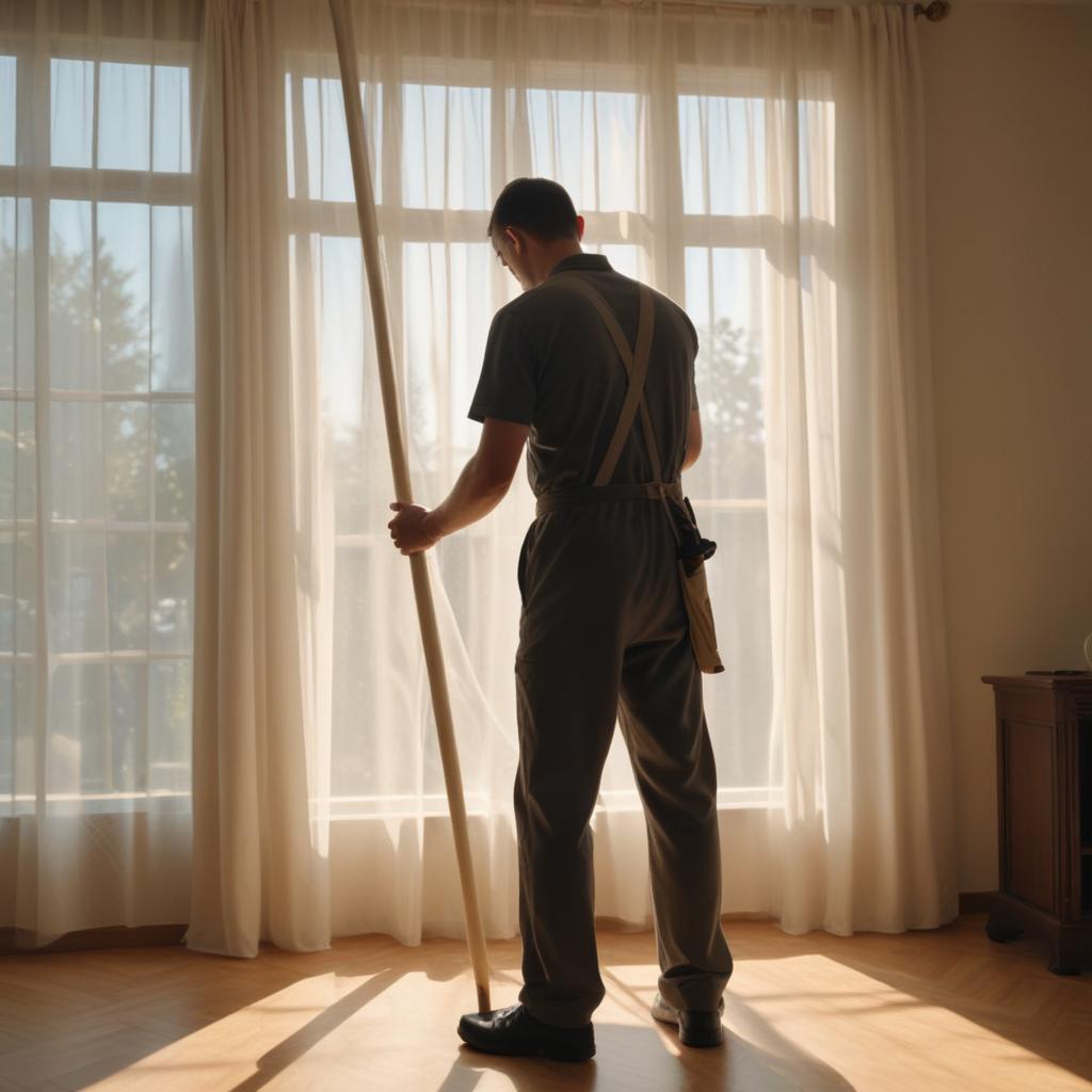 Химчистка штор на дому без снятия: как проходит процедура - изображение 2