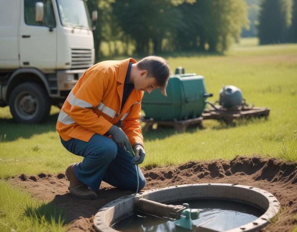 Сервисное обслуживание септиков с диагностикой