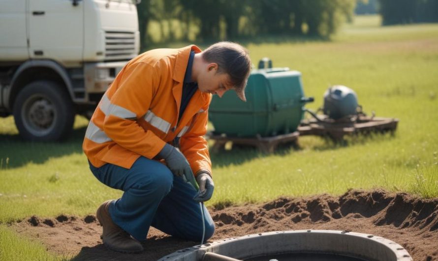 Сервисное обслуживание септиков с диагностикой