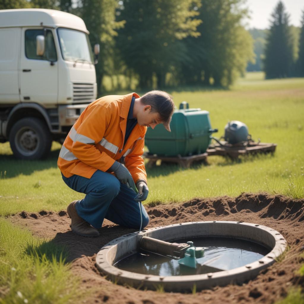 Сервисное обслуживание септиков с диагностикой
