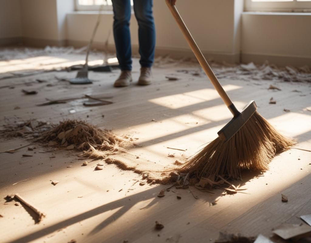 Уборка после ремонта и строительных работ