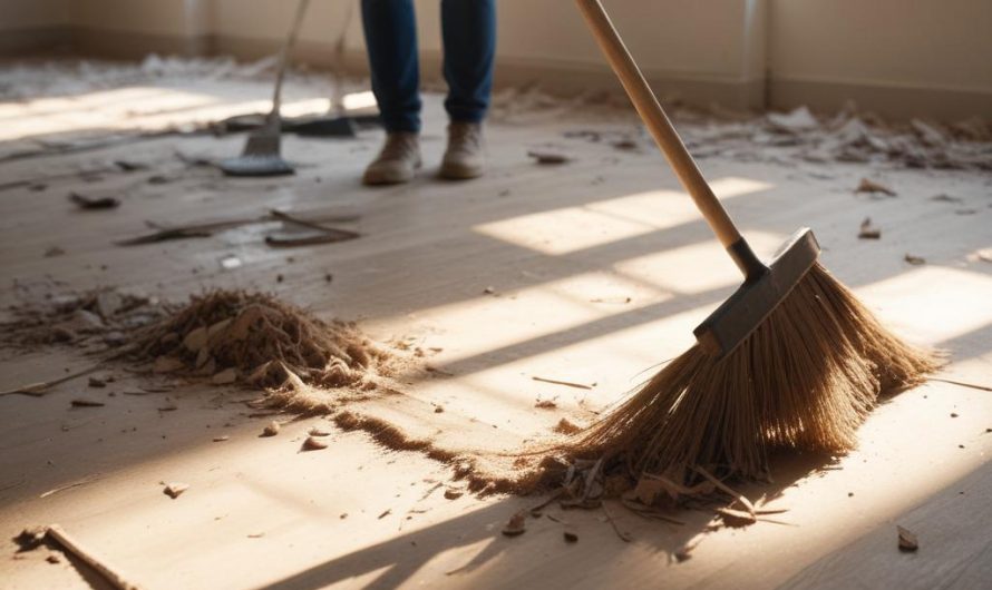 Уборка после ремонта и строительных работ