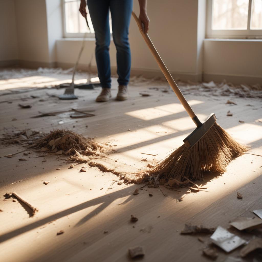 Уборка после ремонта и строительных работ