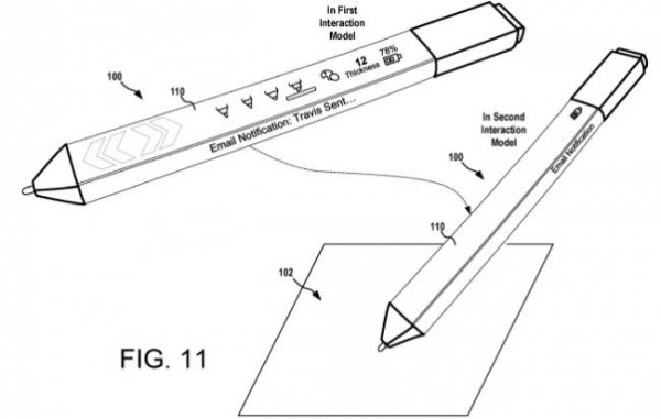 Стилус Surface Pen от Microsoft может стать гарнитурой?