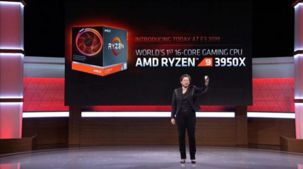 AMD анонсировала 16-ядерный процессор Ryzen 9 3950X