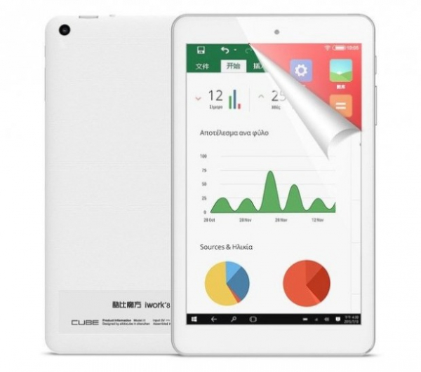 Cube iWork8 Air Pro: Новый китайский планшет с двумя ОС