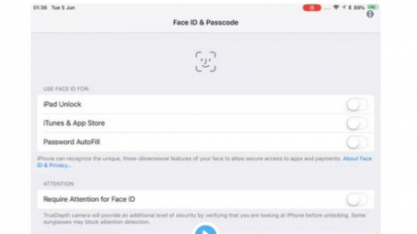 iPad Pro 3: iOS 12 предполагает Face ID и вырез на экране